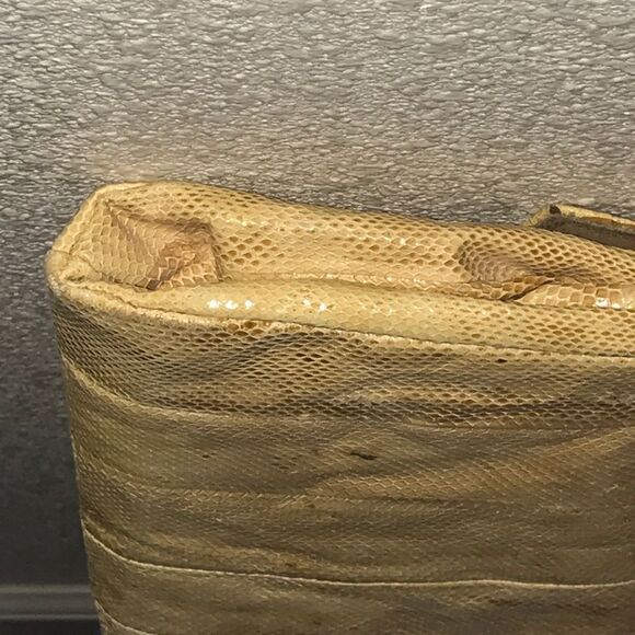 Vintage Crossbody Snake Skin 100% Women Bag - Picture 11 of 14
